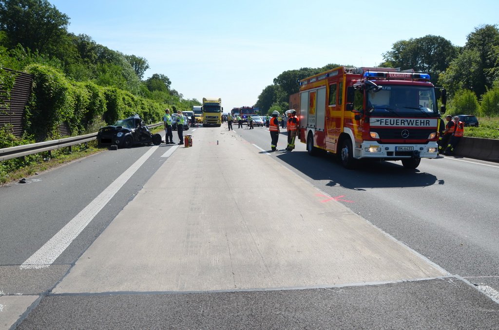 Schwerer VU A 4 Rich Aachen Hoehe Rastplatz Frechen P45.JPG - Miklos Laubert